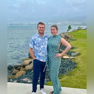 Free people open side/back jumpsuit